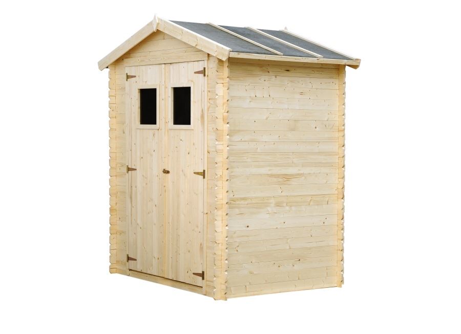 Zahradní srubový domek 19 mm ECO 180X130