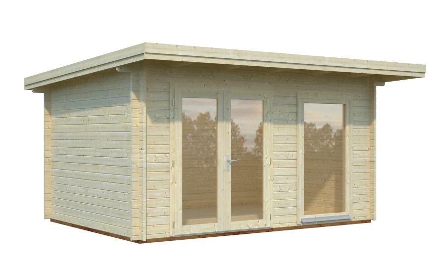 Zahradní srubový domek 44 mm PALMAKO HEIDI  430X320