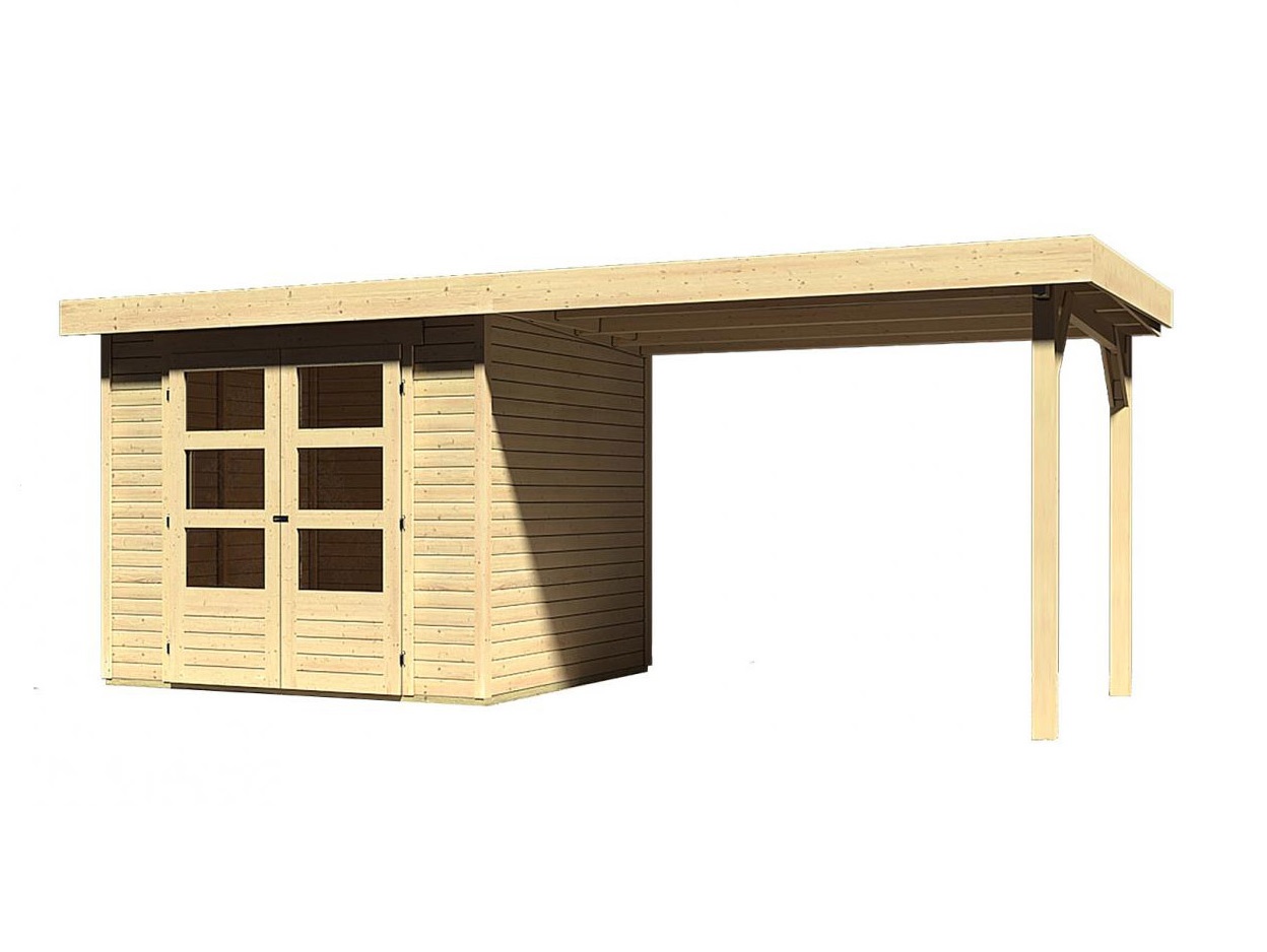 Zahradní domek s přístřeškem 5,22 x 2,42 m  LG1768 